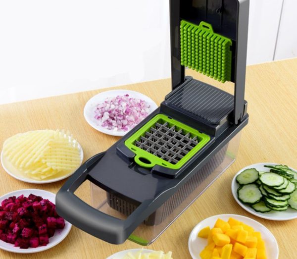 Multifunctional Vegetable Slicer Cutter Shredders Slicer With Basket Fruit Potato Chopper Carrot Grater