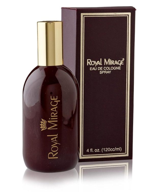 Royal Mirage Eau De Cologne Spray - 120ml | Luxurious Long-Lasting Unisex Perfume